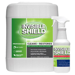 Invisible Shield®<br>Pre-Cleaner / Restorer (RTU)<br>ODNAWIA MOCNOZABRUDZONE SZKŁO FASADOWE