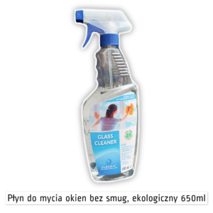 Płyn do mycia szkła Glass Cleaner 650ml SKUTECZNE MYCIE SZKŁA